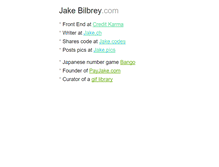 Tablet Screenshot of jakebilbrey.com